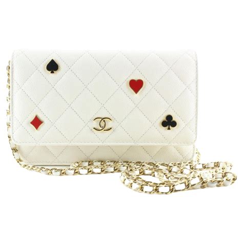 chanel poker wallet|real real Chanel wallets.